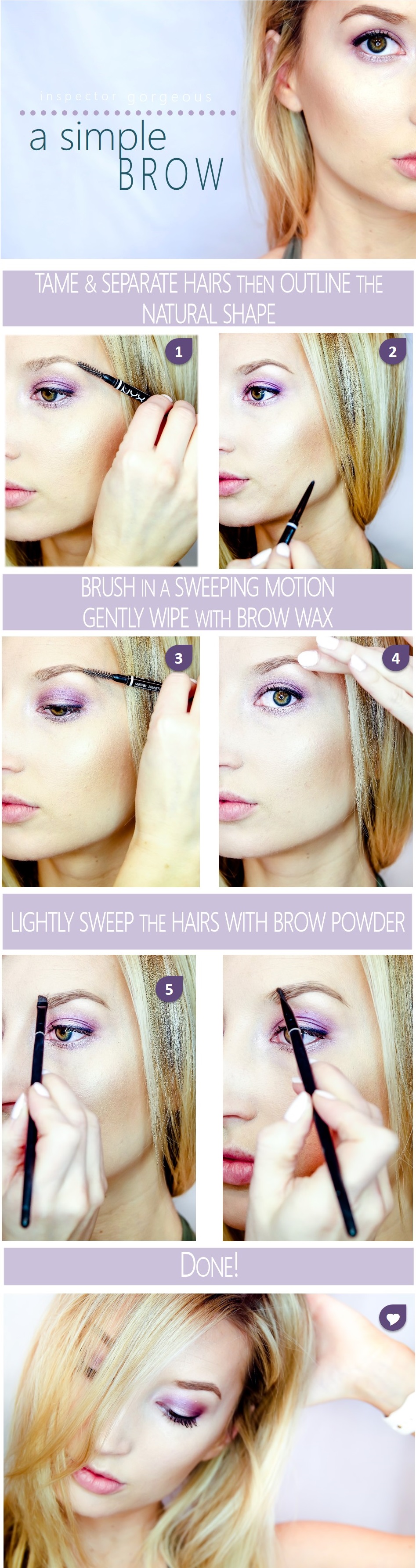 Simple Brow Tutorial