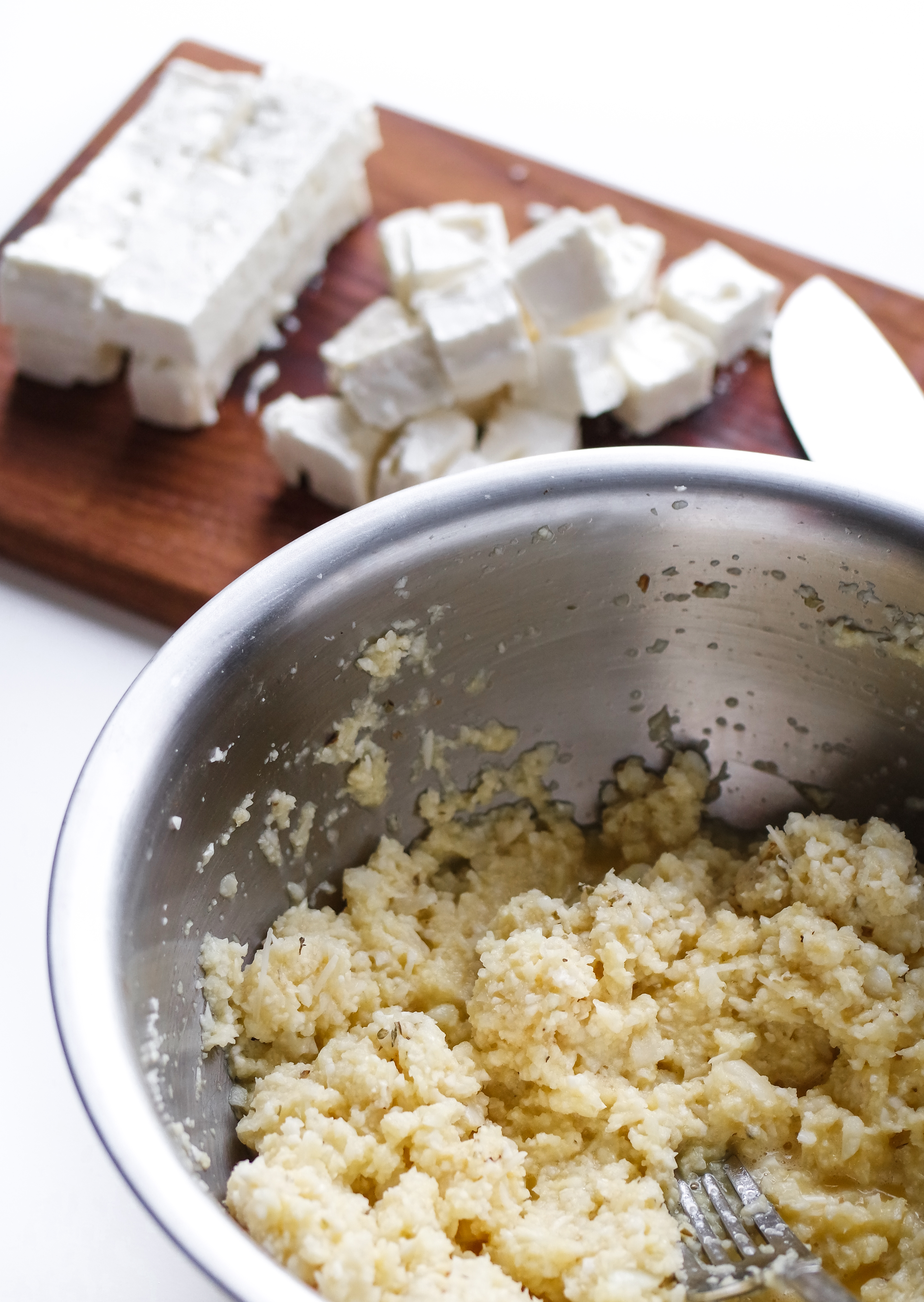 Feta Cauliflower Tots