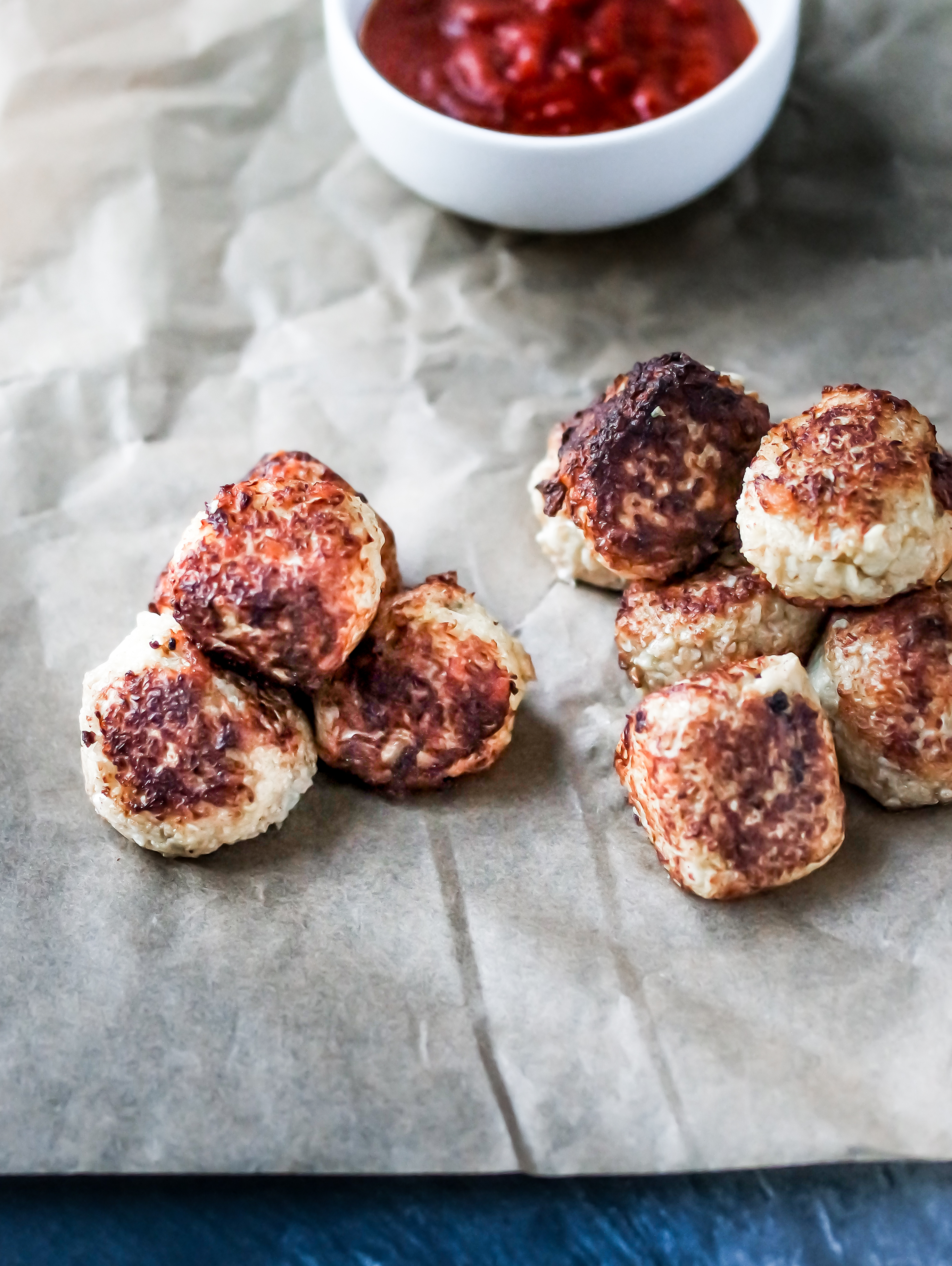 Feta Cauliflower Tots